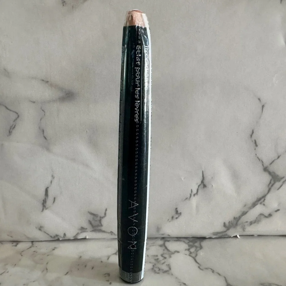 Avon Lip Radiance Naturally Nude Shimmer Lip Gloss 0.19 oz New Sealed